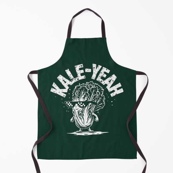 Item preview, KALE YEAH! FUNNY PUNS designed and sold by DemureArtsy.