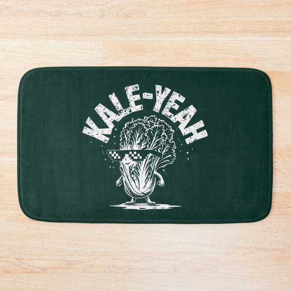 Item preview, KALE YEAH! FUNNY PUNS designed and sold by DemureArtsy.