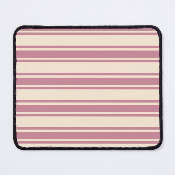 Item preview, Trendy Vintage Elegance Stripes - Antique White & Puce Heritage Color Palette summer 2025 designed and sold by The Cozy Stripe | Modern Textile Stories.