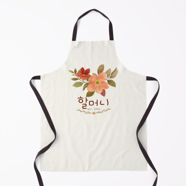 Item preview, 할머니 EST 2024 - Grandma in Korean - Flower Bouquet designed and sold by patternjp.