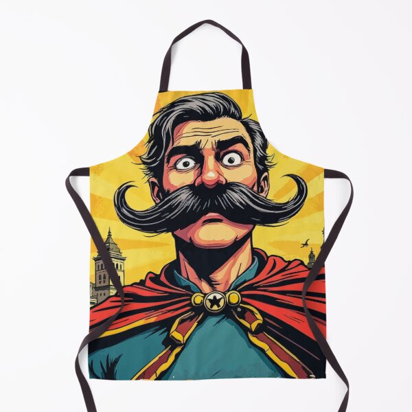 Item preview, The Mighty Mustachio – Fear the 'Stache! designed and sold by SteadyRolling.