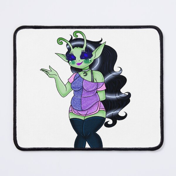 Item preview, Cute Alien Girl designed and sold by ShadowiesArt.