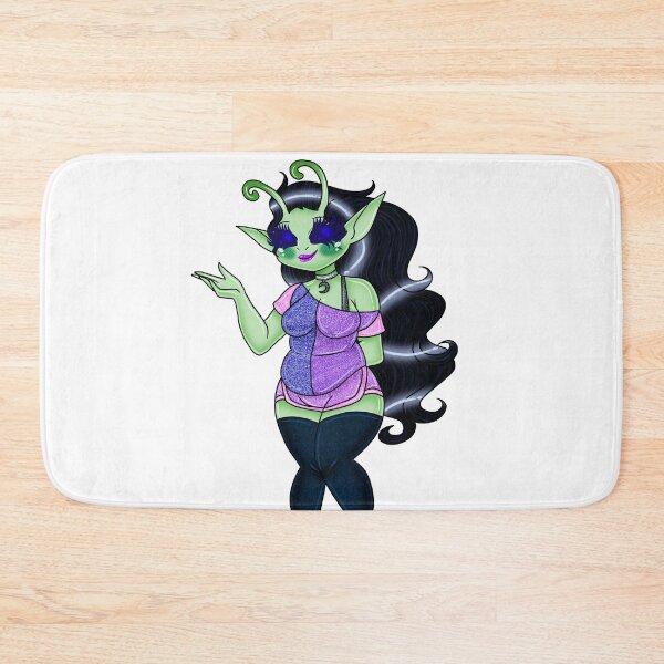 Item preview, Cute Alien Girl designed and sold by ShadowiesArt.