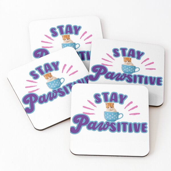 Item preview, stay Pawsitive & Pawsitive Cats & Stay Pawsome  designed and sold by goodFather4ever.
