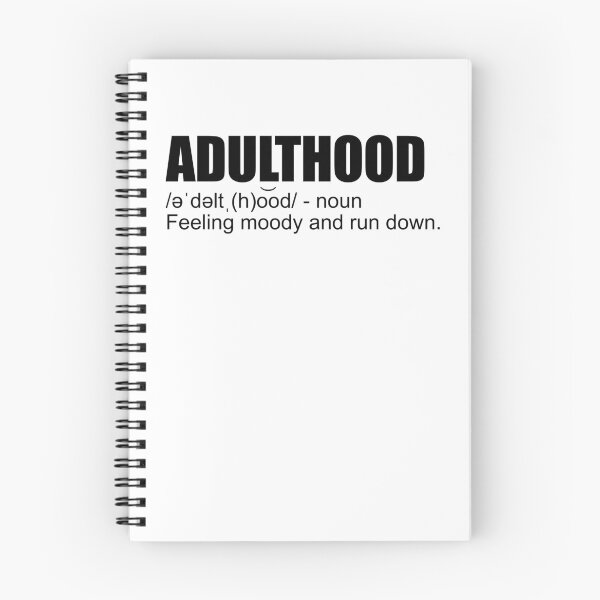 Item preview, Adulthood Definition Adulting Funny Adulthood Definition Gear designed and sold by DynamicDesign.