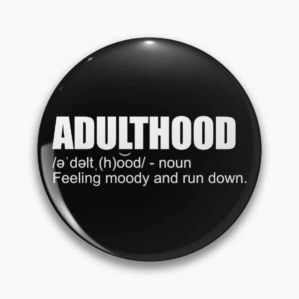 Item preview, Adulthood Definition Adulting Funny Adulthood Definition Gear designed and sold by DynamicDesign.