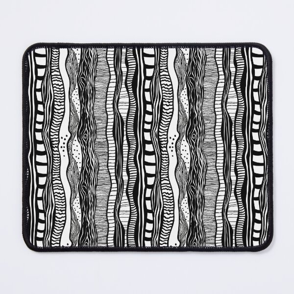 Item preview, Modern Hatching in Dynamic Waves designed and sold by MidArtForge.
