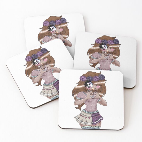 Item preview, Flower Heart Girl designed and sold by ShadowiesArt.