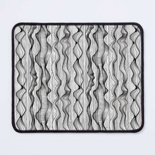 Item preview, Modern Hatching in Dynamic Waves designed and sold by MidArtForge.