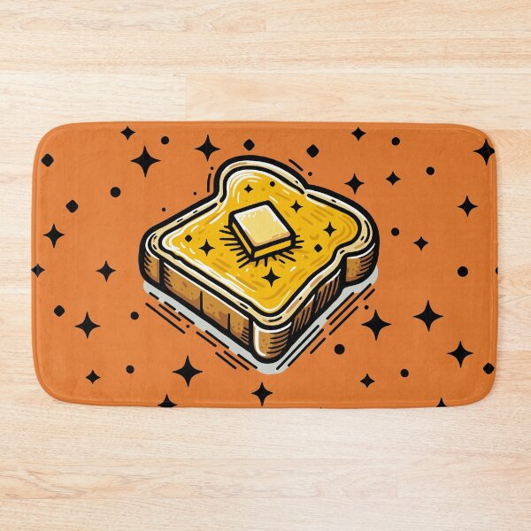 Item preview,  Buttered Toast with Background designed and sold by Dubber-Designs.