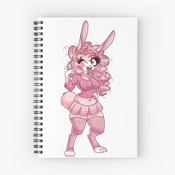 Item preview, Pink Anthro Bunny designed and sold by ShadowiesArt.