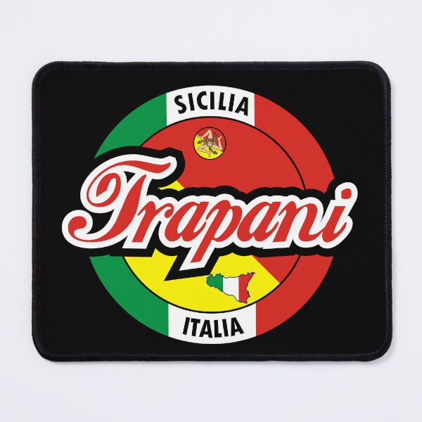 Item preview, Trapani Sicilia Italia lettering flag designed and sold by studioss76.