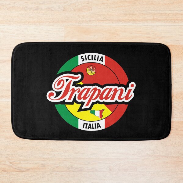Item preview, Trapani Sicilia Italia lettering flag designed and sold by studioss76.