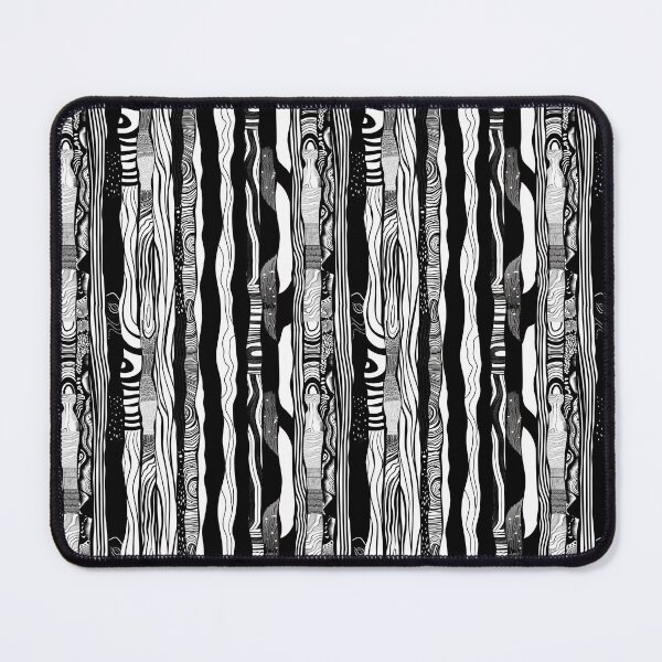 Item preview, Modern Hatching in Dynamic Waves designed and sold by MidArtForge.