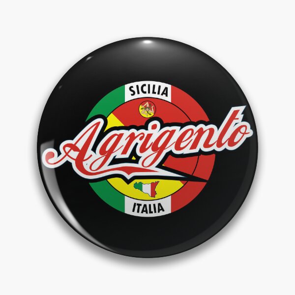 Item preview, Agrigento Sicilia Italia lettering flag designed and sold by studioss76.