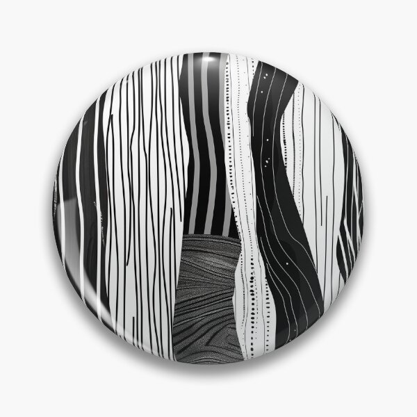 Item preview, Modern Hatching in Dynamic Waves designed and sold by MidArtForge.