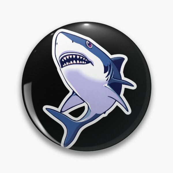 Item preview, Transparent Great White Shark Sticker  designed and sold by AuraMotivate.