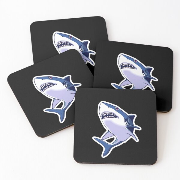 Item preview, Transparent Great White Shark Sticker  designed and sold by AuraMotivate.