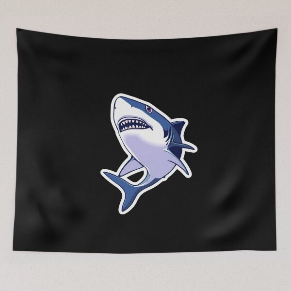 Item preview, Transparent Great White Shark Sticker  designed and sold by AuraMotivate.
