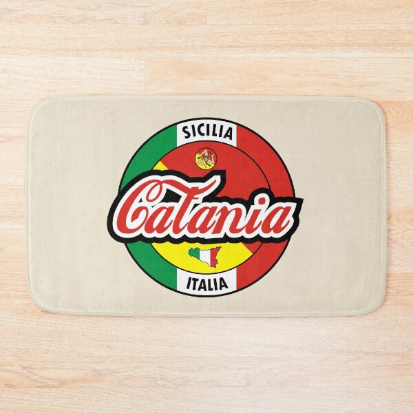 Item preview, Catania Sicilia Italia lettering flag designed and sold by studioss76.
