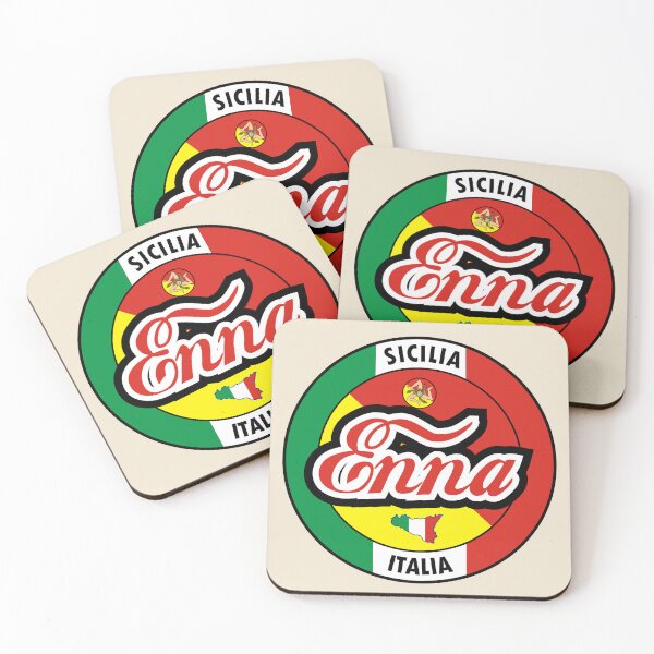 Item preview, Enna Sicilia Italia lettering flag designed and sold by studioss76.