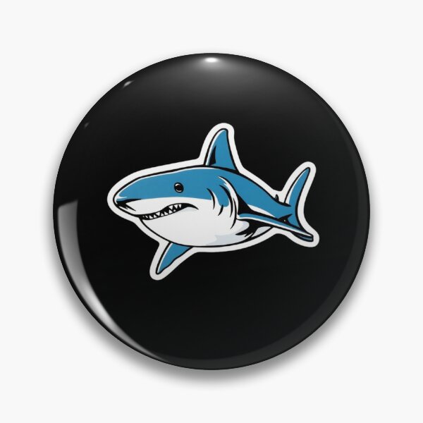 Item preview, Clear Background Great White Shark Vinyl Sticker designed and sold by AuraMotivate.