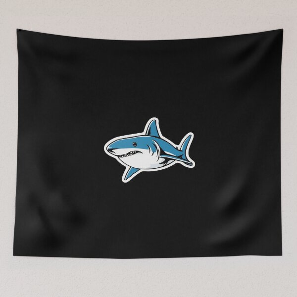 Item preview, Clear Background Great White Shark Vinyl Sticker designed and sold by AuraMotivate.