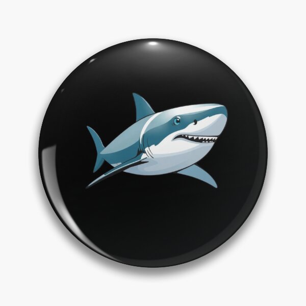 Item preview, Great White Shark Transparent Decal - Ocean Lover Gift designed and sold by AuraMotivate.