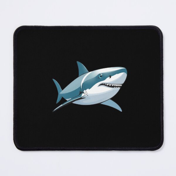 Item preview, Great White Shark Transparent Decal - Ocean Lover Gift designed and sold by AuraMotivate.