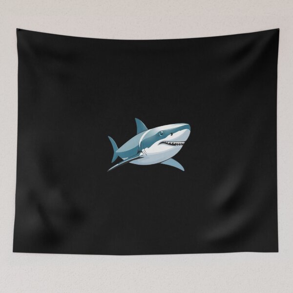 Item preview, Great White Shark Transparent Decal - Ocean Lover Gift designed and sold by AuraMotivate.