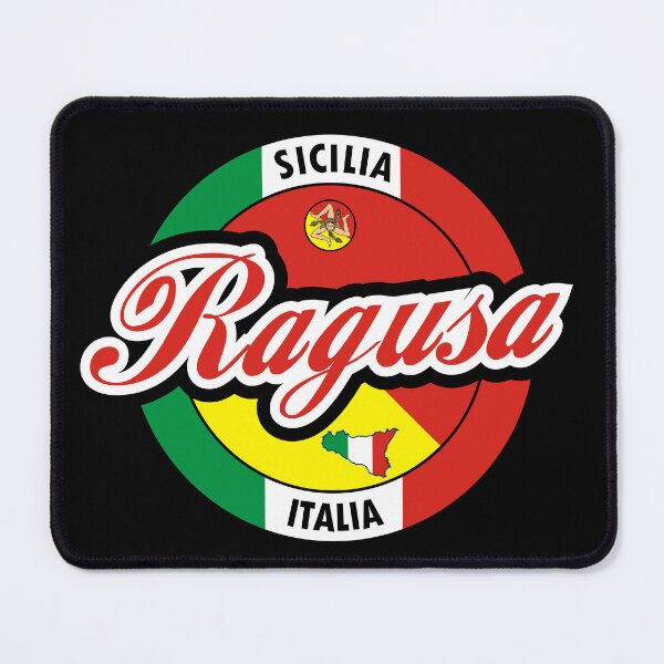 Item preview, Ragusa Sicilia Italia lettering flag designed and sold by studioss76.