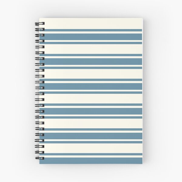Item preview, Trendy serene Striped – Cool Teal & Ivory White Coastal Minimalist - 2025 summer designed and sold by The Cozy Stripe | Modern Textile Stories.