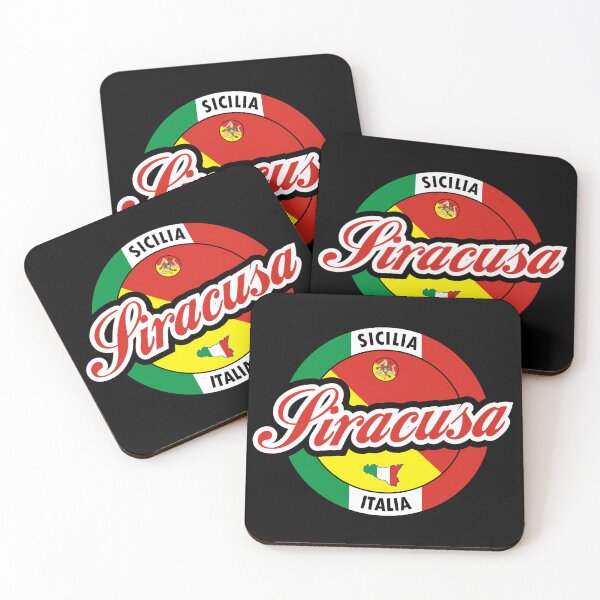 Item preview, Siracusa Sicilia Italia lettering flag designed and sold by studioss76.