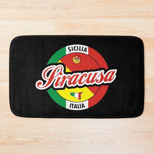 Item preview, Siracusa Sicilia Italia lettering flag designed and sold by studioss76.