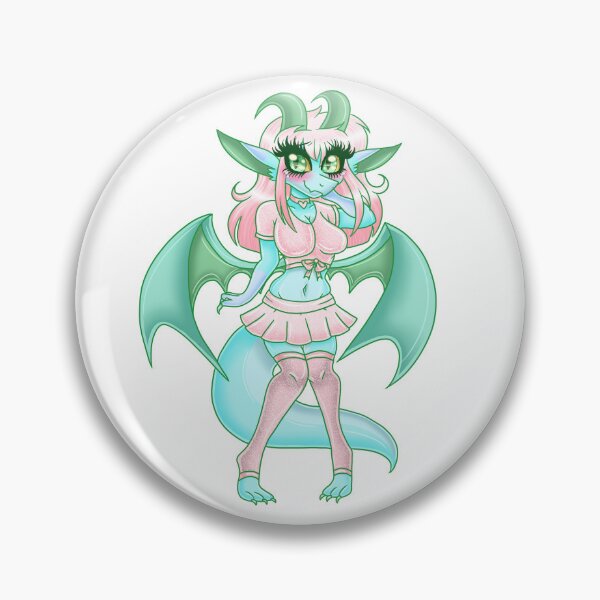 Item preview, Bubblegum Lilypad the Dragon designed and sold by ShadowiesArt.