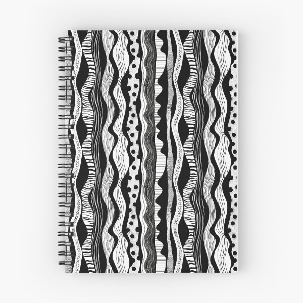 Item preview, Modern Hatching in Dynamic Waves designed and sold by MidArtForge.