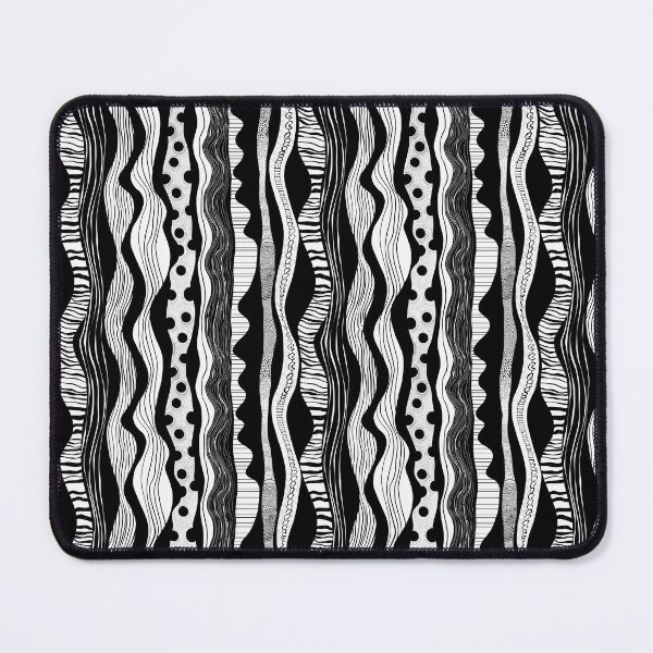 Item preview, Modern Hatching in Dynamic Waves designed and sold by MidArtForge.