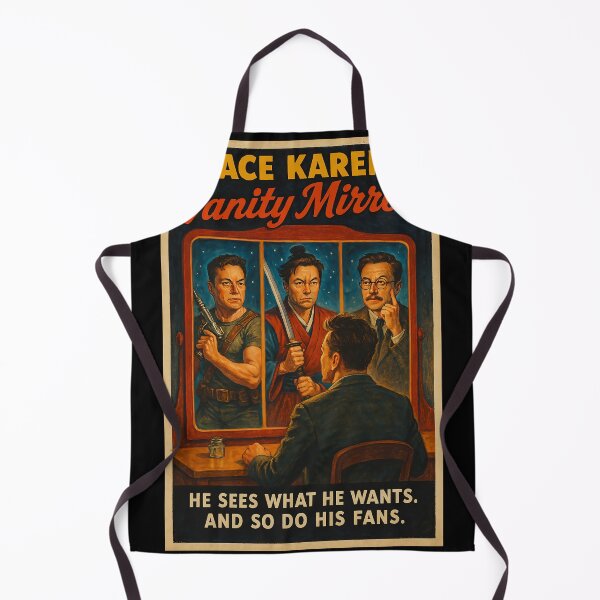 Item preview, Space Karen’s Vanity Mirror - “He sees what he wants. And so do his fans.” designed and sold by Kampendesigns.
