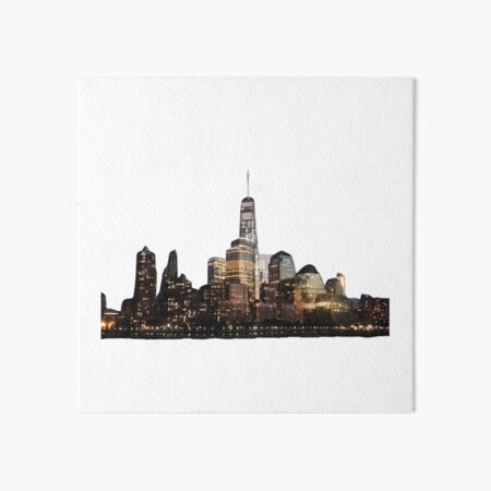 Artikel-Vorschau von Skyline von New York City, designt und verkauft von chickflickcomfort.