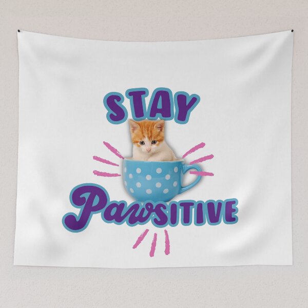 Item preview,  stay Pawsitive & Pawsitive Energy  & Stay Pawsome  designed and sold by goodFather4ever.
