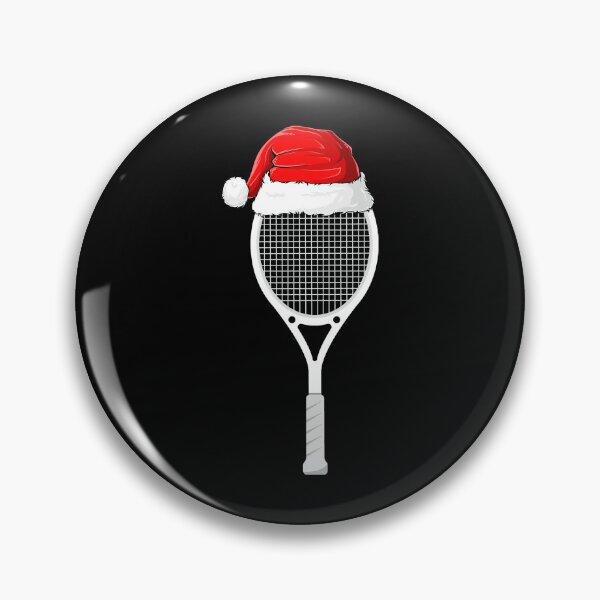 Item preview, Xmas Santa Hat Tennis Racket Christmas Tennis designed and sold by miaa-artistshop.