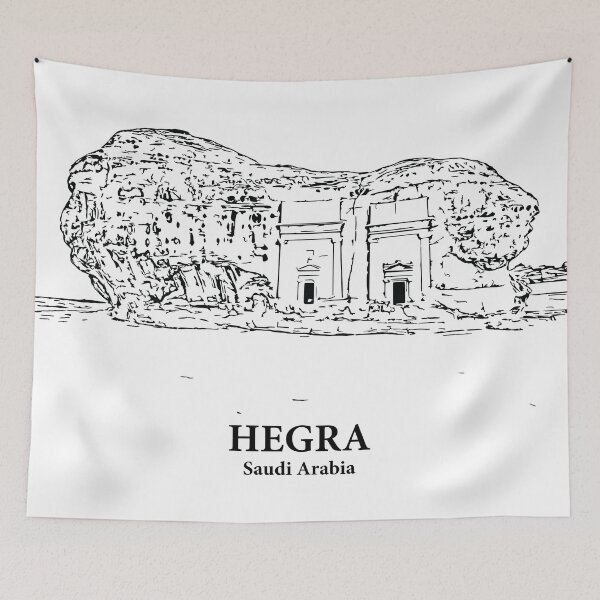 Item preview, Hegra - Saudi Arabia designed and sold by Lakeric Cityscapes.