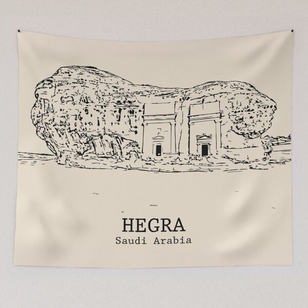 Item preview, Hegra - Saudi Arabia designed and sold by Lakeric Cityscapes.