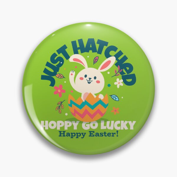 Item preview, Just Hatched – Hoppy Go Lucky Easter Fun designed and sold by InkShift Studio.