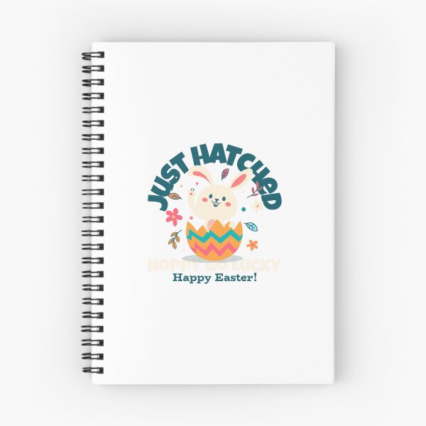 Item preview, Just Hatched – Hoppy Go Lucky Easter Fun designed and sold by InkShift Studio.