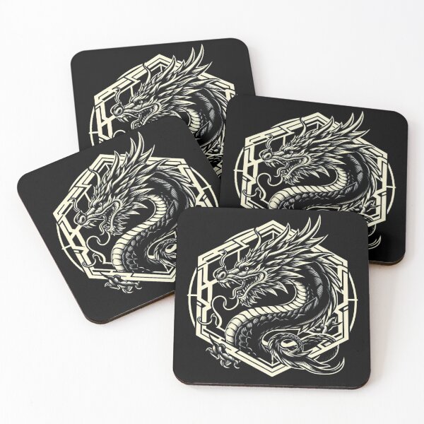 Item preview, Fierce Tribal Dragon designed and sold by PrometheanAppCo.