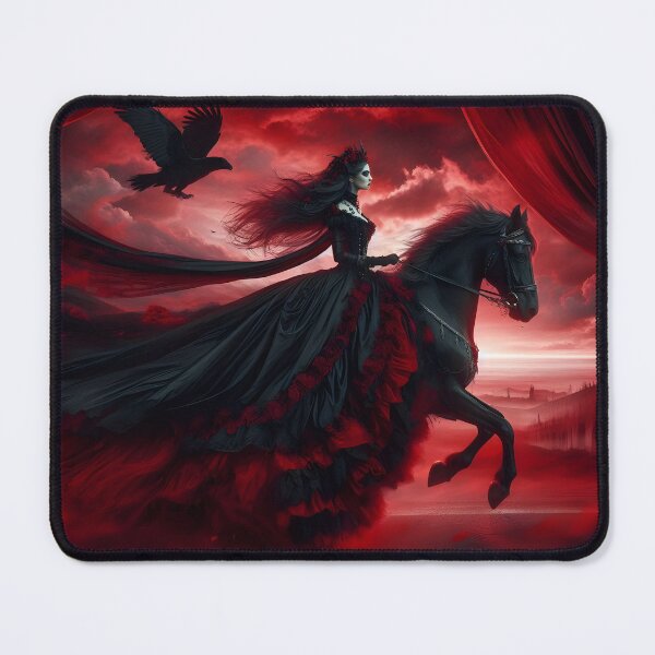 Item preview, The Dark Valkyrie – Goth Rider of the Shadows designed and sold by GothicRubette.