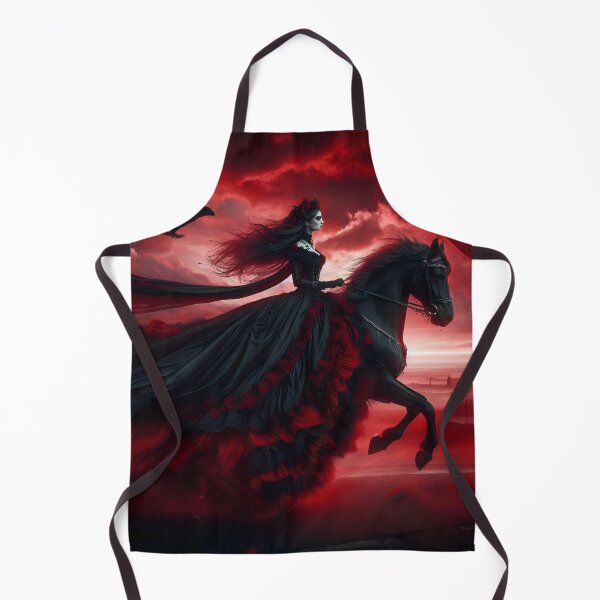 Item preview, The Dark Valkyrie – Goth Rider of the Shadows designed and sold by GothicRubette.