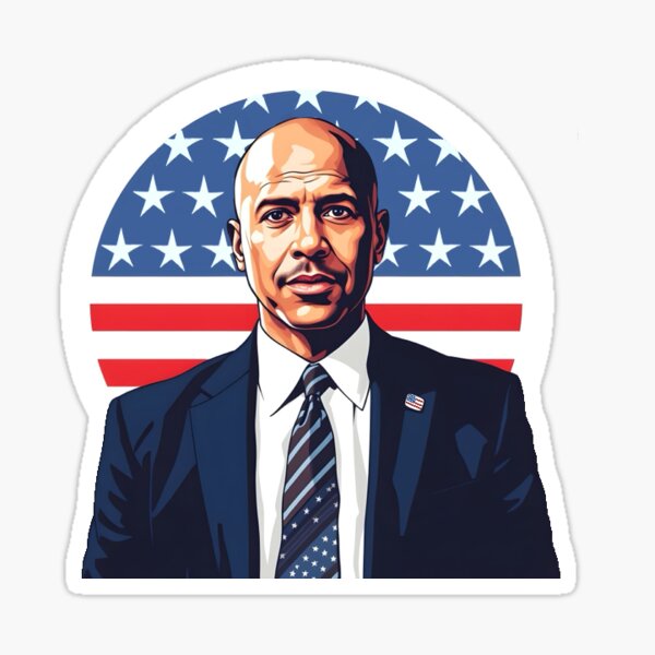 Item preview, Senator Cory Booker designed and sold by VHaywardDesigns.