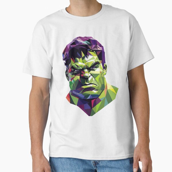 Artikel-Vorschau von Abstrakter facettierter Hulk: Intensive Ausdrucksstudie, designt und verkauft von SAMNagy.